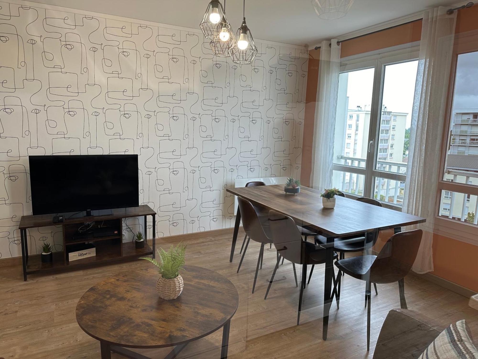 Le Grand Parc 13 - 2 Chambres - Wifi - Parking Chateauroux Exterior photo